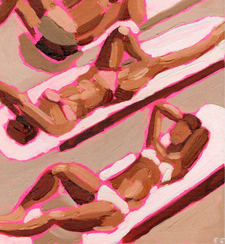 Edwina Etheridge - Bathers In St Barts - Limited Edition Print - Fenton & Fenton