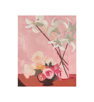 Edwina Etheridge - Lillies & Roses