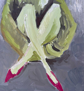 Edwina Etheridge - Lime Tights & Pink Shoes - Fenton & Fenton