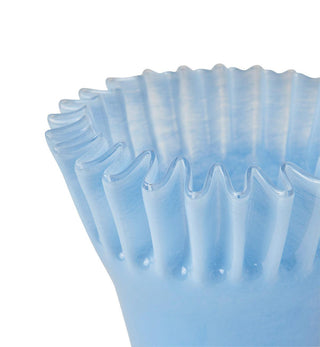 Essie Vase in Glacier Blue - Fenton & Fenton
