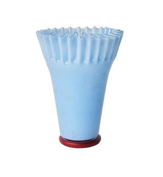 Essie Vase in Glacier Blue - Fenton & Fenton