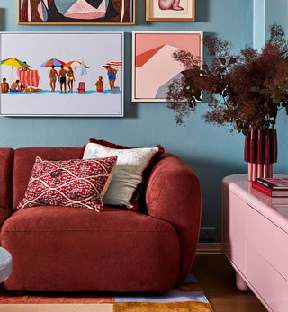 Estrella Vase in Burgundy - Fenton & Fenton