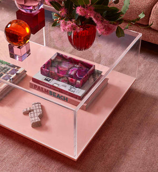 Exhibitionist Coffee Table - Pink - Fenton & Fenton