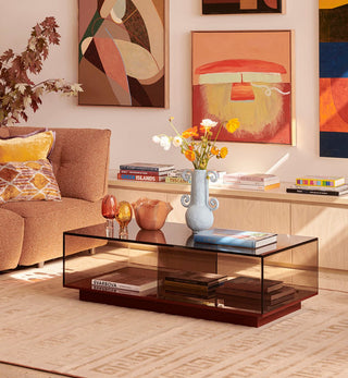 Exhibitionist Coffee Table in Smoke - Fenton & Fenton