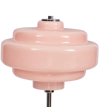 Flossy Table Lamp in Blush - Fenton & Fenton