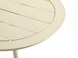 Gossip Dining Table in Ecru - 77cm - Fenton & Fenton