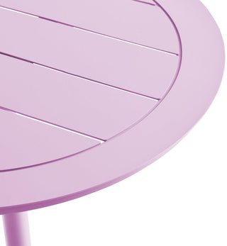 Gossip Dining Table in Paloma Pink - 77cm - Fenton & Fenton