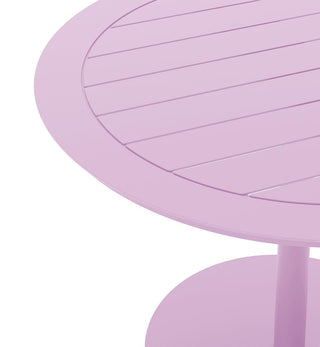 Gossip Dining Table in Paloma Pink - Fenton & Fenton