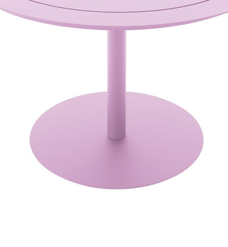 Gossip Dining Table in Paloma Pink - Fenton & Fenton