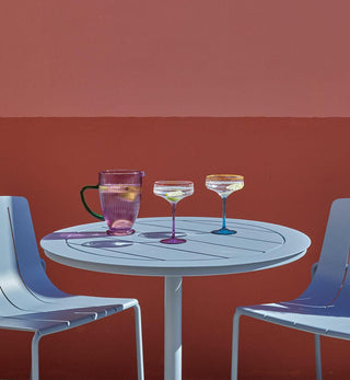 Gossip Dining Table in Sea Mist - Fenton & Fenton