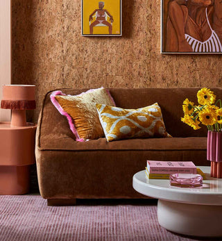 Halo Glossy Coffee Table In Tofu - Fenton & Fenton