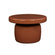 Halo Glossy Side Table In Espresso