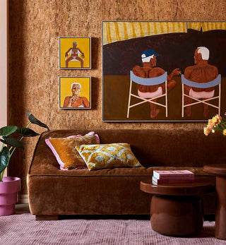 Halo Glossy Side Table In Espresso - Fenton & Fenton