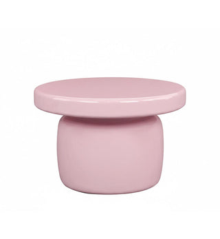 Halo Glossy Side Table in Sweetpea - Fenton & Fenton