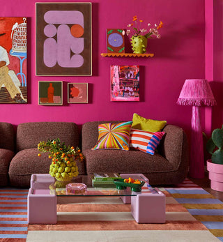 Homebody Sofa - 3 Seater in Mulberry - Fenton & Fenton