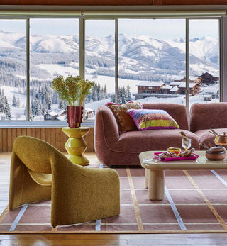 Homebody Sofa - Armless Chair In Cinnabar - Fenton & Fenton
