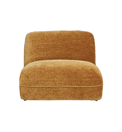 Homebody Sofa - Armless Chair In Honey