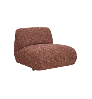 Homebody Sofa - Armless Chair in Mulberry - Fenton & Fenton