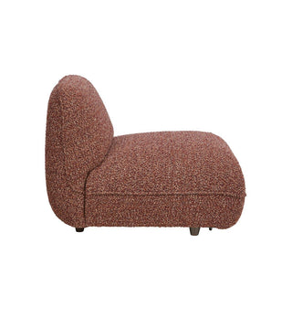 Homebody Sofa - Armless Chair in Mulberry - Fenton & Fenton