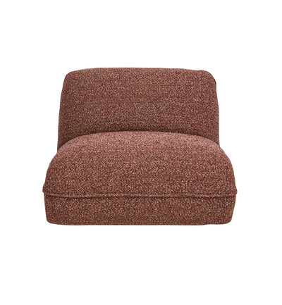 Homebody Sofa - Armless Chair In Mulberry