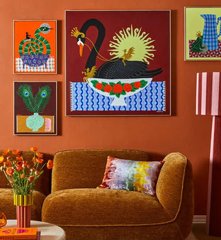 Estrella Vase In Cactus - Fenton & Fenton