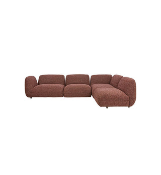 Homebody Sofa - L-Shape RHF in Mulberry - Fenton & Fenton