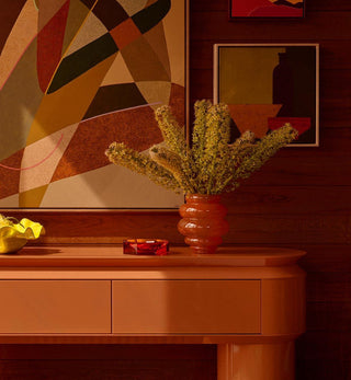 Isabella Bowl In Amber - Fenton & Fenton