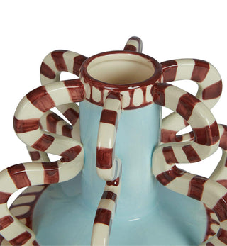 Isla Small Urn in Powder Blue - Fenton & Fenton