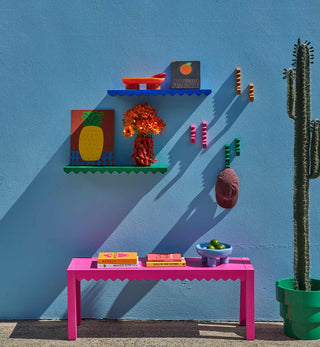 Jagger Bench - Fuchsia - Fenton & Fenton