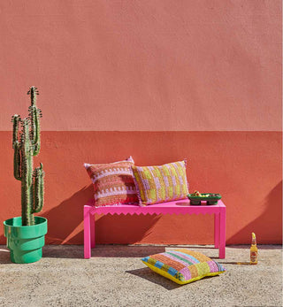 Jagger Bench - Fuchsia - Fenton & Fenton