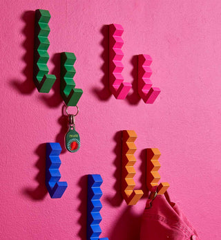 Jagger Wall Hook Set in Cactus - Fenton & Fenton