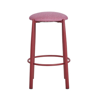 Jasper Bar Stool In Berry - Fenton & Fenton