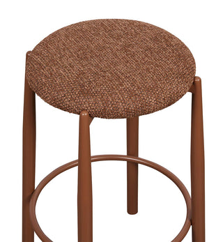 Jasper Bar Stool in Clay - Fenton & Fenton