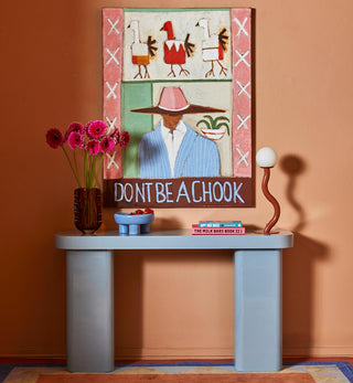 Squiggle Table Lamp - Clay - Fenton & Fenton