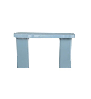 Juno Glossy Console in Powder Blue - Fenton & Fenton