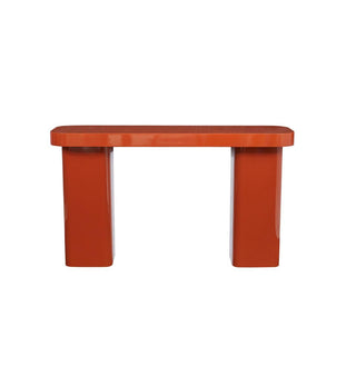 Juno Glossy Console in Squash - Fenton & Fenton
