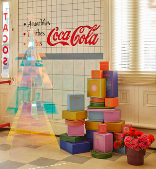 Kaleidoscopic Christmas Tree in Holographic - Fenton & Fenton