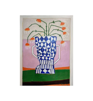 Kerrie Jeffs - Blue Vase - Fenton & Fenton