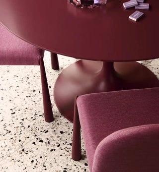 Lenny Dining Chair in Berry - Fenton & Fenton