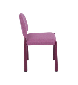 Lenny Dining Chair in Berry - Fenton & Fenton