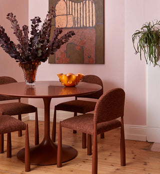 Rosie Dining Table in Clay - Fenton & Fenton