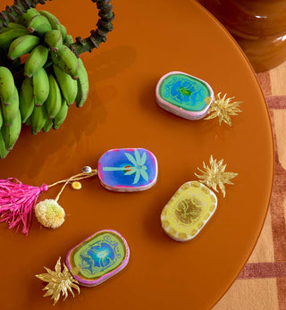 Tropicali Tile by Jai Vasicek - Pineapple 5 - Fenton & Fenton