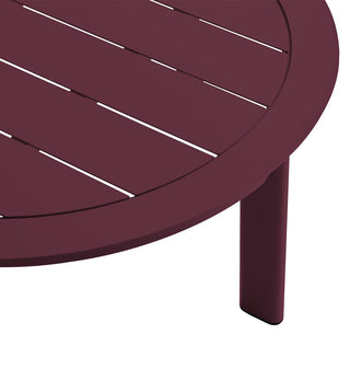 Outdoor Low Down Coffee Table - Aubergine - Fenton & Fenton