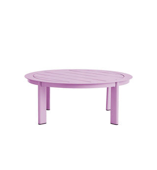 Low Down Coffee Table In Paloma Pink - Fenton & Fenton