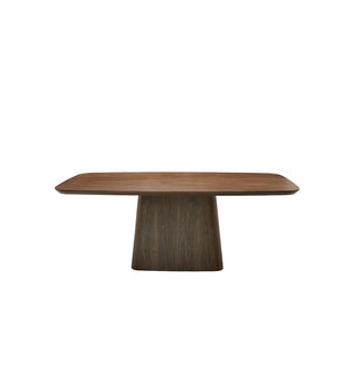 Low Key Dining Table in Walnut Veneer - Fenton & Fenton