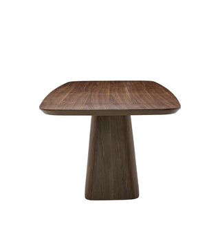 Low Key Dining Table in Walnut Veneer - Fenton & Fenton