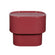 Lull Glossy Bedside Table In Pinot