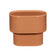 Lull Glossy Bedside Table In Sienna