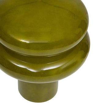 Macaroon Table Lamp in Pea Green - Fenton & Fenton