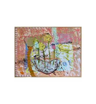 Margaret Delahunty Spencer - It's All a Bit Pretty, Bouquet in Glass Bar - Fenton & Fenton